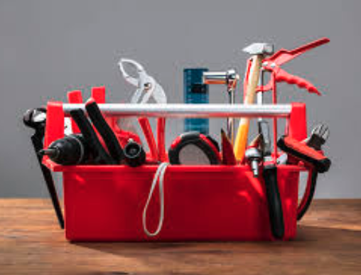 A Pretty Red Toolkit--everything you could possibly need is in here!