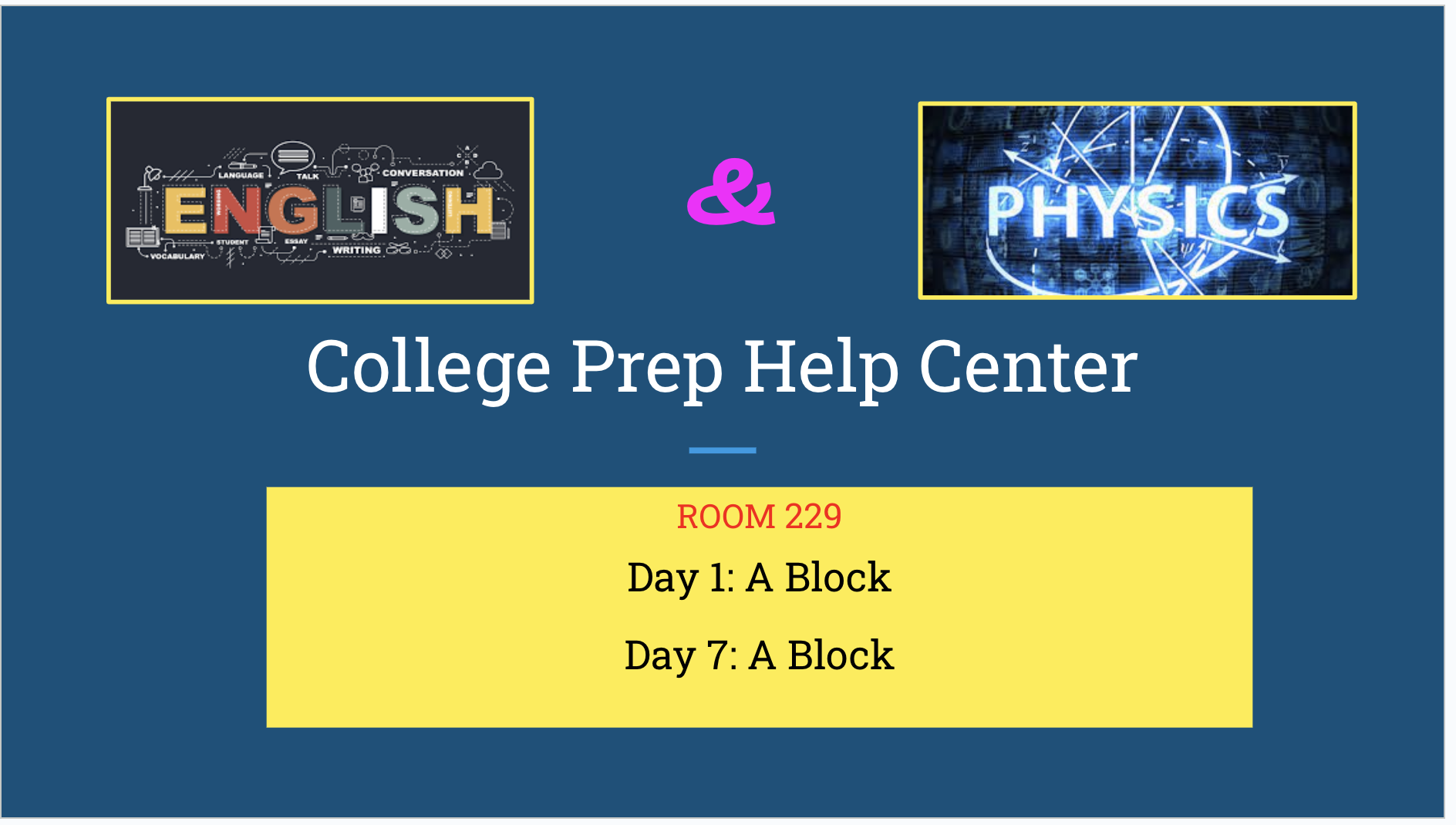 CP Help Center Schedule